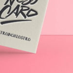 MASTROiNCHIOSTRO buisiness cards biglietti visita letterpress
