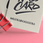 Biglietti da visita Letterpress
