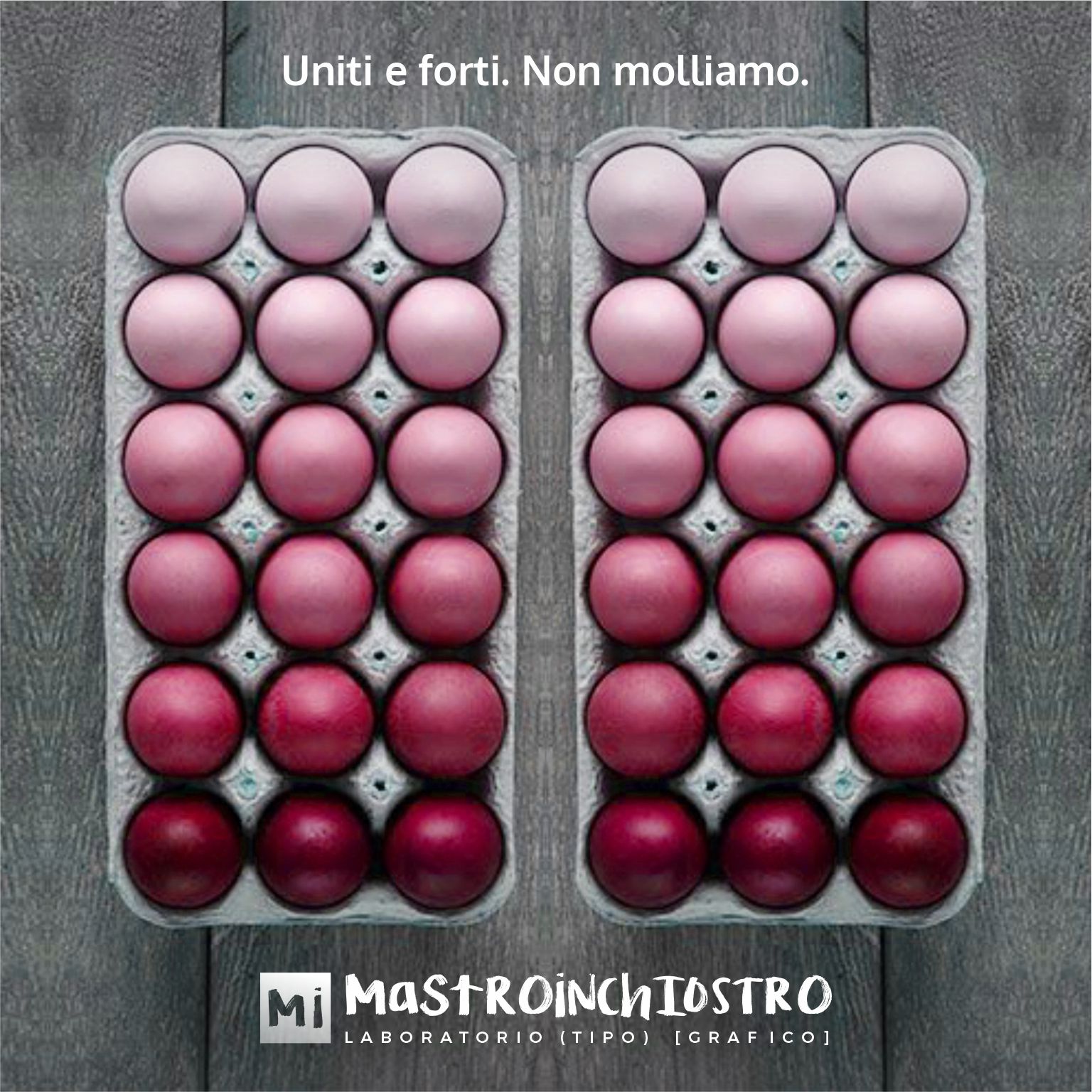 Easter eggs colored | MASTROiNCHIOSTRO