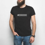 000000 blank exadecimal color thirt MASTROiNCHIOSTRO